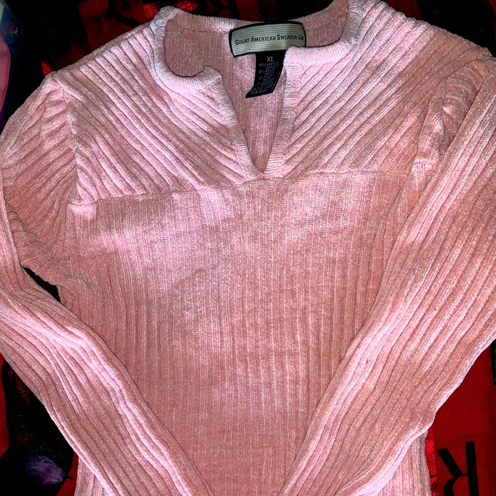 Pretty pink sweater